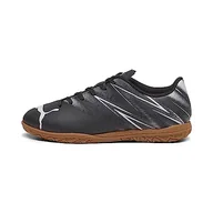 Piłka nożna - PUMA ATTACANTO IT JR buty piłkarskie, czarno-srebrne mgiełki, 4,5 UK, Puma Czarna srebrna mgiełka, 37.5 EU - miniaturka - grafika 1
