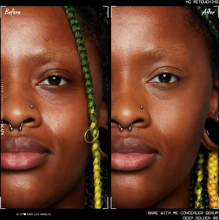 NYX Professional Makeup Bare With Me Concealer Serum Deep Golden - Korektory do twarzy - miniaturka - grafika 6