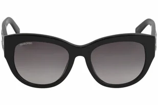 Damskie Okulary przeciwsłoneczne SWAROVSKI model SK-0127-01B (Szkło/Zausznik/Mostek) 54/19/140 mm) - Okulary przeciwsłoneczne - miniaturka - grafika 2