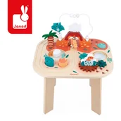Łamigłówki - Janod, Wielofunkcyjny stolik edukacyjny Dinozaury - miniaturka - grafika 1