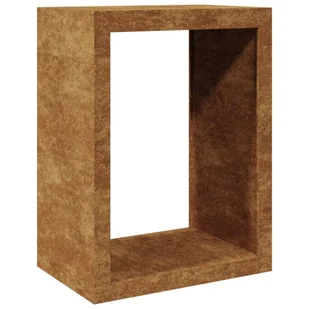 vidaXL Stojak na drewno opałowe, 60x40x80 cm, stal kortenowska - Wózki magazynowe - miniaturka - grafika 1