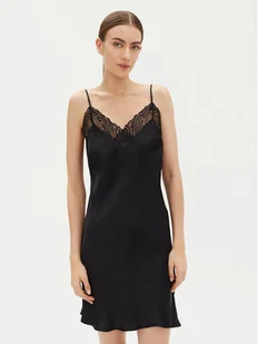 Chantelle Koszula nocna Legend C17WW5 Czarny Regular Fit - Bielizna nocna - miniaturka - grafika 1