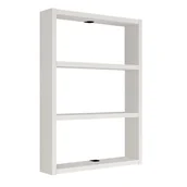 Półki do salonu - Półka kuchenna wisząca PERA biała - miniaturka - grafika 1