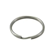 Akcesoria do drzwi - Kółko do kluczy Ø20 mm niklowane - 5 sztuk - miniaturka - grafika 1