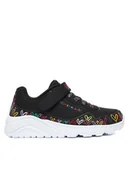 Buty dla dziewczynek - Skechers Sneakersy Uno Lite 314091L BKMT Czarny - miniaturka - grafika 1