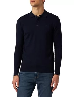 Schott NYC sweter męski, Granatowy, L - Swetry męskie - miniaturka - grafika 1
