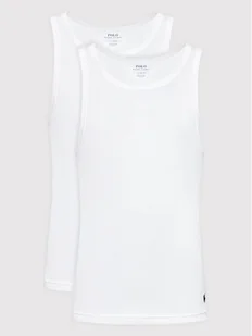 Ralph Lauren Polo Komplet 2 tank topów 714835886001 Białe złoto Regular Fit - Koszulki męskie - miniaturka - grafika 1