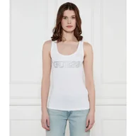Koszulki i topy damskie - GUESS Top Slim Fit - miniaturka - grafika 1