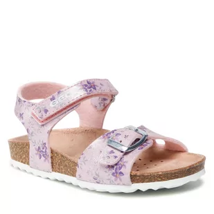 Geox Sandały J Adriel G. C J028MC 000QD C8005 M Pink - Sandały damskie - miniaturka - grafika 1