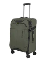 Walizki - Walizka średnia poszerzana Travelite Briize - khaki - miniaturka - grafika 1