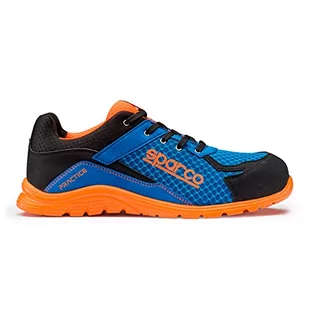 Sparco 0751739AZAF Praxis buty niebieskie/pomarańczowe, 39 EU - Buty motocyklowe - miniaturka - grafika 1