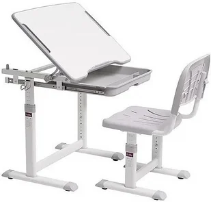 Biurko i krzesełko dziecięce Cubby Sorpresa Grey 6956745160445 - Biurka dla dzieci - miniaturka - grafika 1
