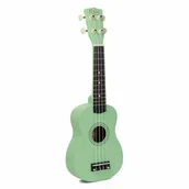 Instrumenty smyczkowe - Korala UKS 15 GN ukulele sopranowe green - miniaturka - grafika 1