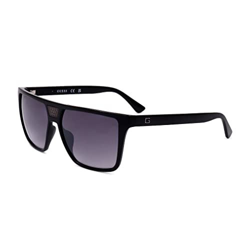 Guess Męskie okulary przeciwsłoneczne GU6961, Shiny Black, 56