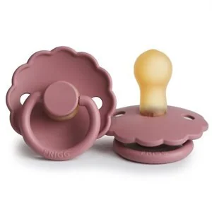 FRIGG smoczek 0-6m. Daisy Kauczuk Cedar - Smoczki uspokajające - miniaturka - grafika 1