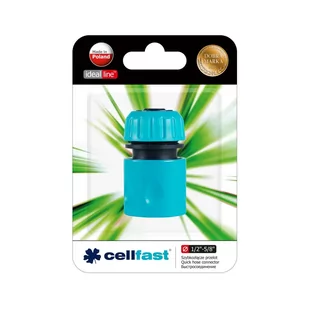 Cellfast Szybkozłącze przelot 1/2 - 5/8 50-130 - Inne akcesoria do nawadniania - miniaturka - grafika 1