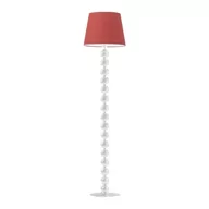 Lampy stojące - LYSNE, lampa podłogowa BANGKOK, czerwony - miniaturka - grafika 1
