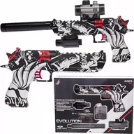 Zabawki militarne - Skleplolki Bezpieczny pistolet na kulki Żelowe - miniaturka - grafika 1