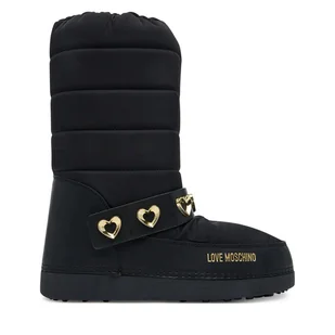Śniegowce LOVE MOSCHINO JA24192G1NISD00B Czarny - Śniegowce damskie - miniaturka - grafika 1