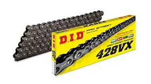 Łańcuch DID X-Ring 428VX / 74 zapięcie na klips ze stali FJ (1/2 x 5/16 x 8,51) - Części motocyklowe - miniaturka - grafika 1