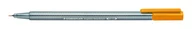 Cienkopisy - Staedtler, Cienkopis trójkątny triplus, złocista ochra, 0.3 mm - miniaturka - grafika 1
