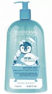 Bioderma Moussant łagodny żel myjący do włosów i ciała  dla dzieci 1000ml - Balsamy i oliwki dla dzieci - miniaturka - grafika 3