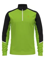 Koszulki sportowe męskie - Odlo Koszulka funkcyjna "Sengg" w kolorze zielonym - miniaturka - grafika 1