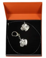 Breloki - Bokser Brelok i Naszyjnik w pudełku - miniaturka - grafika 1