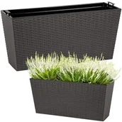 Akcesoria i części AGD - Doniczka RATO CASE MIDDLE - umbra DRC800M-440U Prosperplast - miniaturka - grafika 1