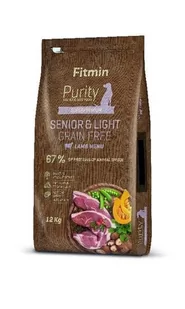 Fitmin Dog Purity Grain Free Senior&Light Rice, Venison & Lamb 2 kg - Sucha karma dla psów - miniaturka - grafika 1