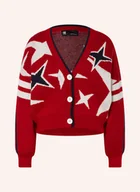 Swetry damskie - G-Star Raw Kardigan Holiday rot - miniaturka - grafika 1