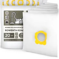 Worki do odkurzaczy - 20x Worek do Odkurzacza Rowenta RO4600 Syntetyczny Mikrowłókna Duży Work G9 - miniaturka - grafika 1