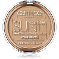 Pudry do twarzy - Catrice Sun Glow - Matt Bronzing Powder - Puder brązujący - 035 - UNIVERSAL BRONZE CATSMP03 - miniaturka - grafika 1
