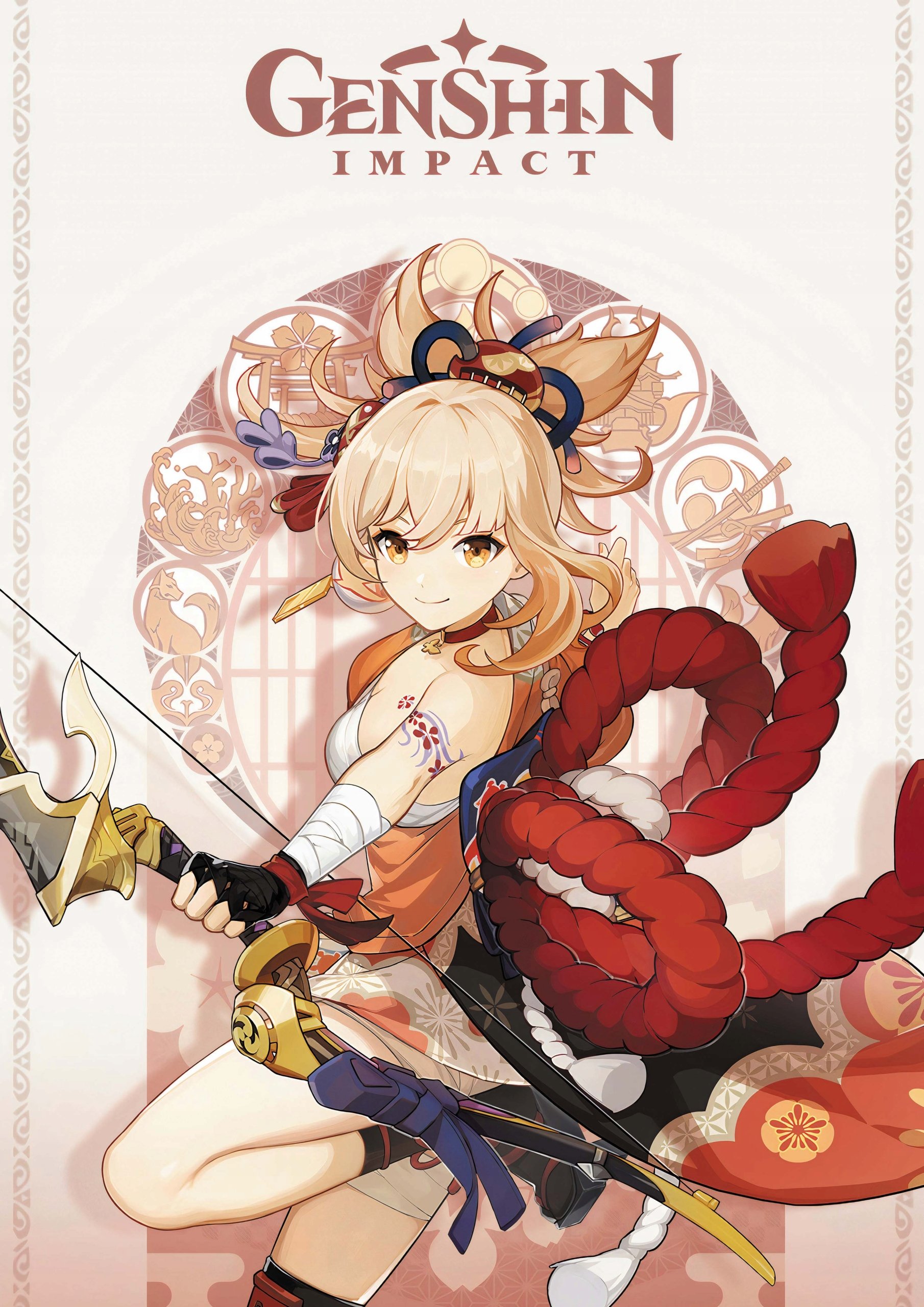 Plakat A1 Genshin Impact Yoimiya