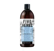 Szampony do włosów - BARWA Five Herbs Nawilżający szampon do włosów - miniaturka - grafika 1