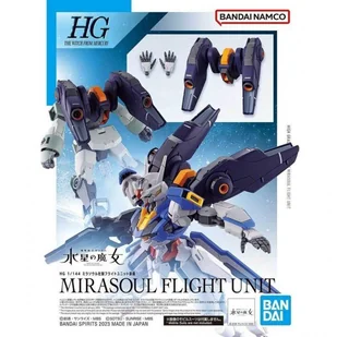 Bandai, Gundam Gunpla, Model HG 1/144 Mirasoul Flight Unti - Figurki dla dzieci - miniaturka - grafika 1