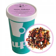 Herbata - Sypana herbata owocowa OWOC MIŁOŚCI dzika róża hibiskus 150g premium - herbata liściasta sypana mieszanka napar susz - miniaturka - grafika 1