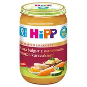 Dania dla dzieci - Hipp Dla Małych Smakoszy Kasza bulgur z warzywami mango i kurczakiem po 9. miesiącu 220 g Bio - miniaturka - grafika 1