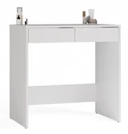 Toaletki - Biała nowoczesna toaletka z 2 szufladami S1-D44 - miniaturka - grafika 1