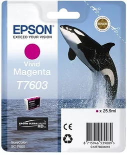 Epson T7603 (C13T76034010) - Tusze oryginalne - miniaturka - grafika 1