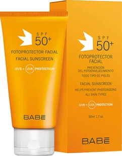 BABE Laboratorios krem przeciwsłoneczny SPF 50+ do codziennej pielęgnacji skóry normalnej i suchej 50 ml (8437014389050) - Balsamy i kremy do opalania - miniaturka - grafika 1