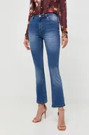 Spodnie damskie - Silvian Heach jeansy damskie medium waist - miniaturka - grafika 1