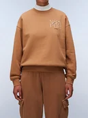 Bluzy damskie - Napapijri Bluza w kolorze jasnobrązowym - miniaturka - grafika 1