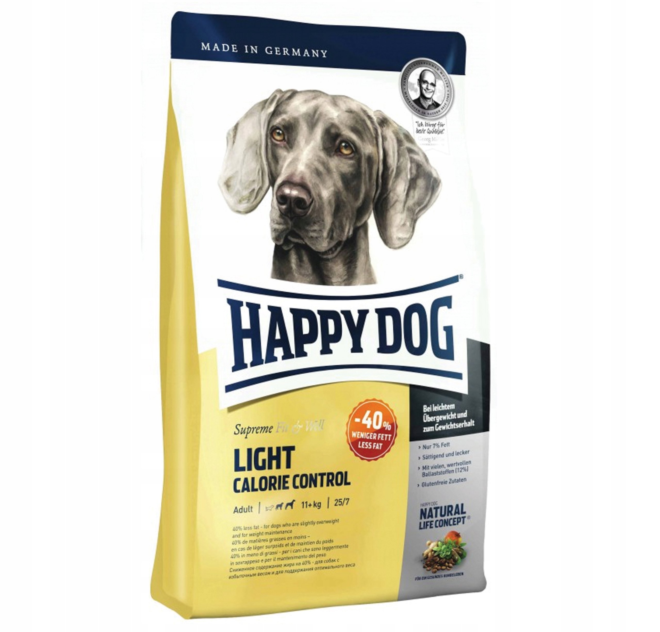 Happy Dog Fit&Well Light Calorie Control 12,5 kg