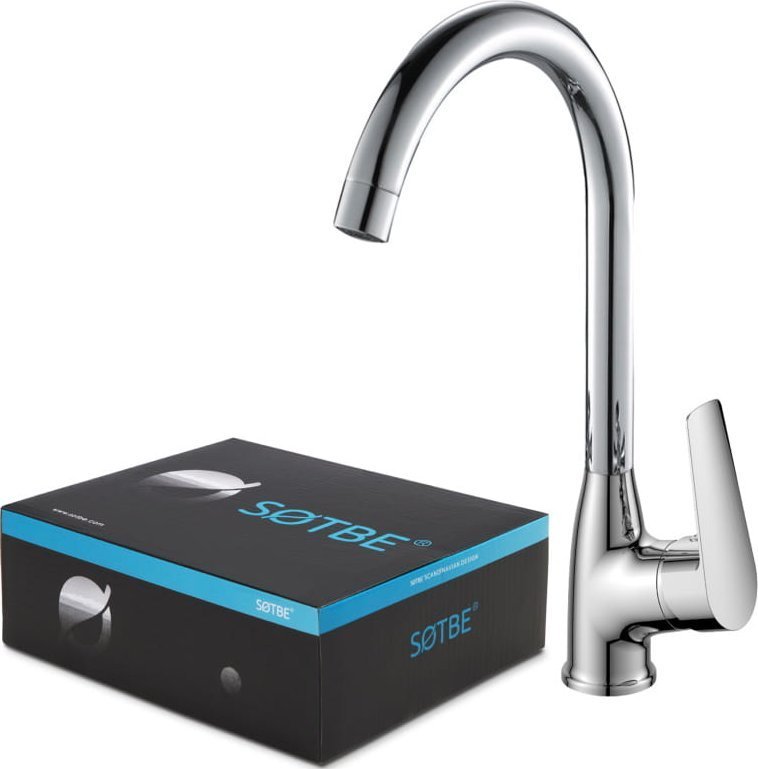 SOTBE Bateria umywalkowa Mardola stojąca chrom MAR-KH-40201886-umywalkowa