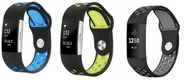 Akcesoria do smartwatchy - 3x OPASKA PASEK SILIKONOWY FITBIT CHARGE 3 roz. L - miniaturka - grafika 1