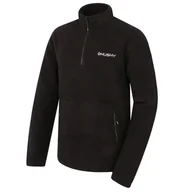 Bluzy sportowe męskie - Męska bluza Husky Addy M Rozmiar: L / Kolor: czarny - miniaturka - grafika 1