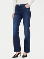 Spodnie damskie - Guess Jeansy W5BA15 D0791 Niebieski Straight Fit - miniaturka - grafika 1