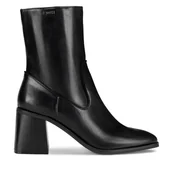 Botki damskie - Botki MEXX MI001714643W Czarny - miniaturka - grafika 1