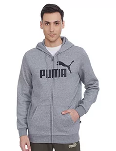 PUMA Męska bluza 586698-03_L Sweat, szara, L - Bluzy męskie - miniaturka - grafika 1